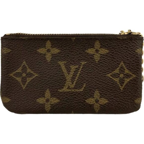 522217AF Louis Vuitton Wallet Coin Case Cles Brown Monogram - Picture 2 of 9